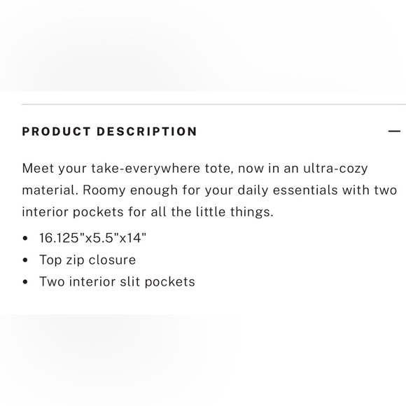 Off White “ Candlelight “ Cozy Fuzzy Faux Fur Tote Bag By Victoria’s Secret - Picture 5 of 5